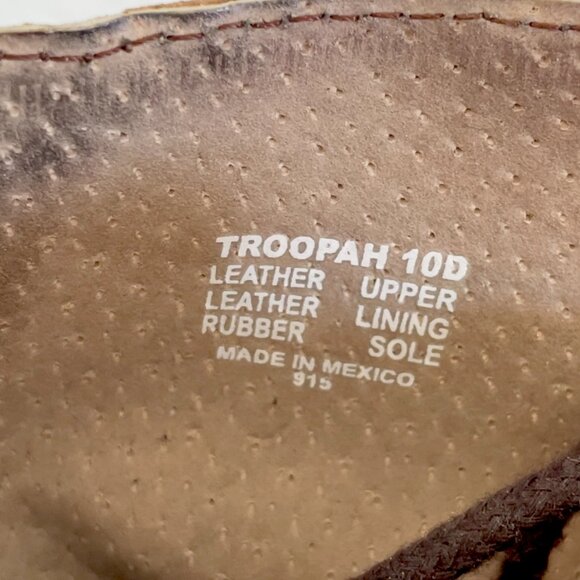 Steve Madden Mens Leather Boots (Caramel/Size 10)